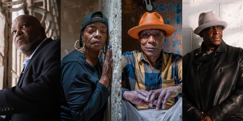 Headshots of Christopher Blackwell, Gail Brashear, David Heppard, and Jessica Phoenix Sylvia