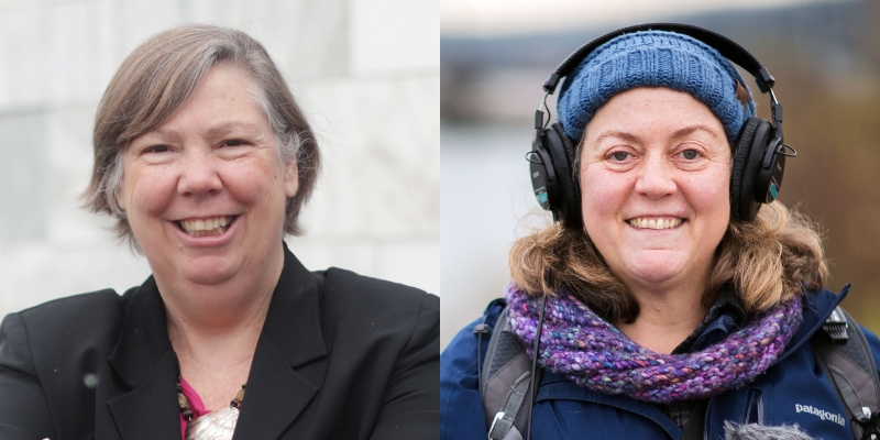 Headshots of Judith Enck and Bellamy Pailthorp