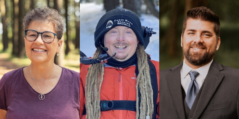 From left to right: Headshots of Karen Polinsky, Ian Mackay, and Kenny Salvini