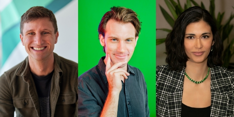 From left to right: Headshots of Alex Mayyasi, Kenny Malone, and Daryl Fairweather