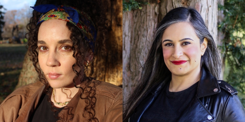 Headshots of Patricia Ononiwu Kaishian and Taha Ebrahimi