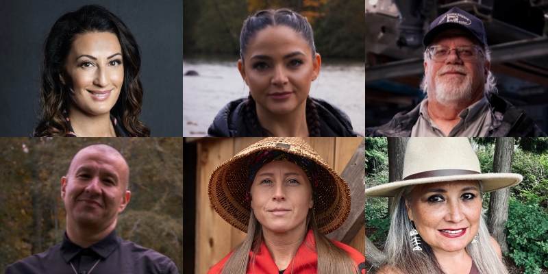 Headshots of Peggen Frank, Kadi Bizyayeva, Ron Garner, William Frank III, Cecilia Gobin, and Lisa Wilson