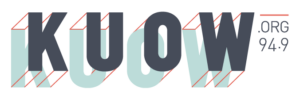 kuow text logo